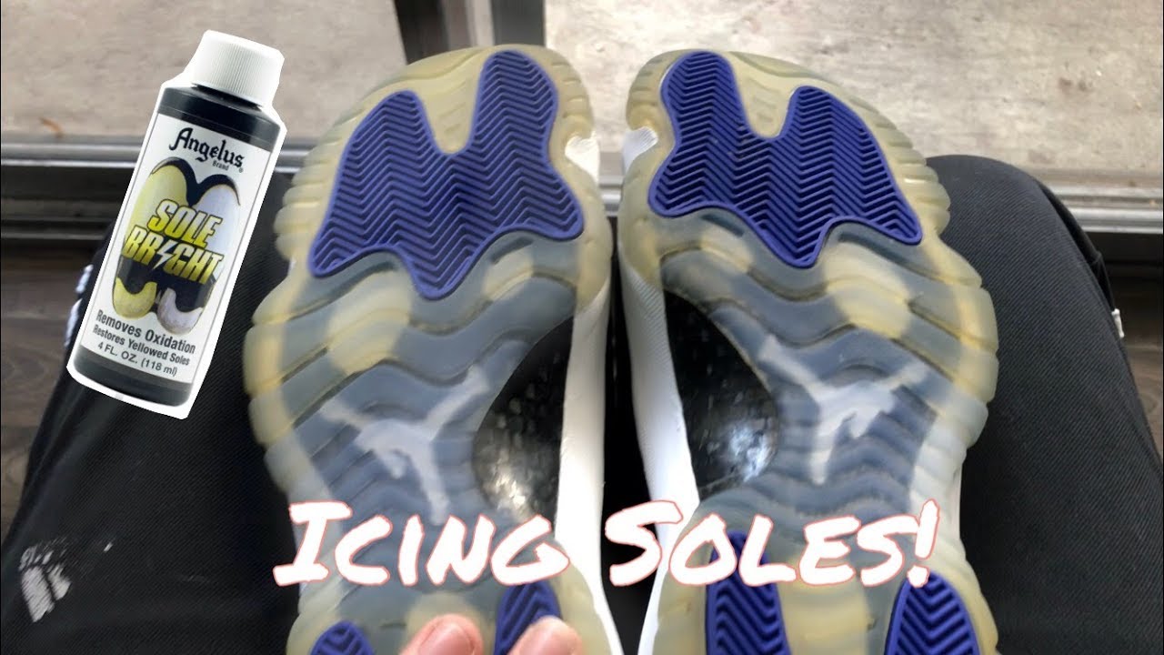 How To Unyellow Your Soles! Using SoleBright from Angelus Direct