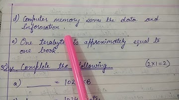 Class-4, Subject- Computer, Chapter-1, Video-6, Revision test paper by Mrs Radhika