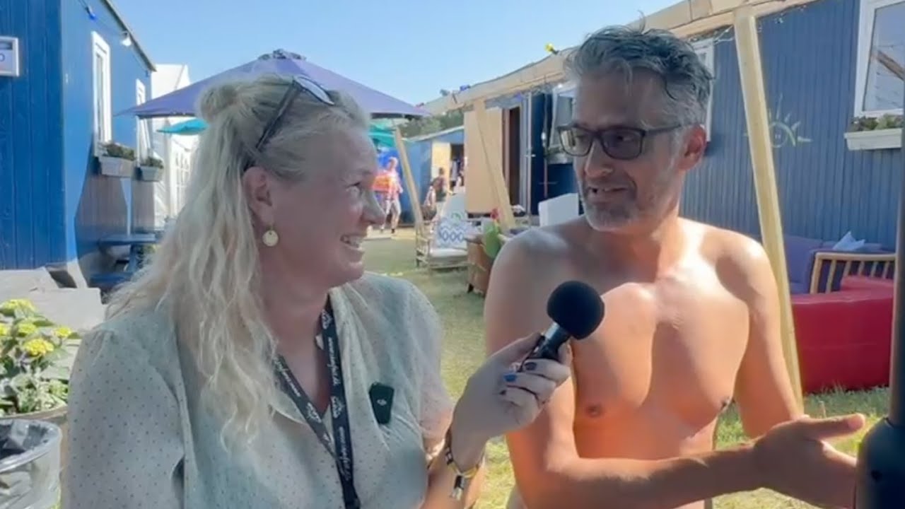 Signe møder Zididada på Samsø Festival