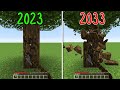 minecraft physics in 2023 vs 2033 v3