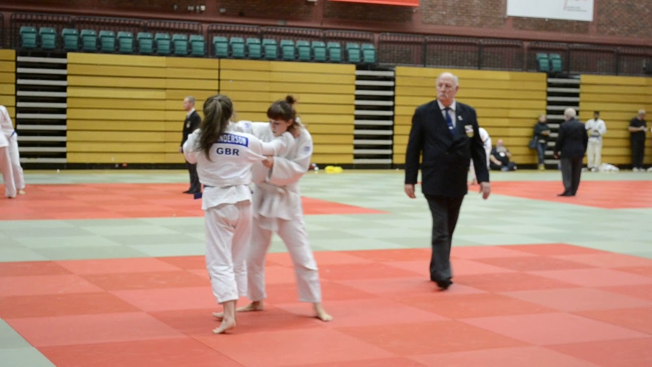 Judo - Lisa Giambra round 1 Welsh Judo Open 2017