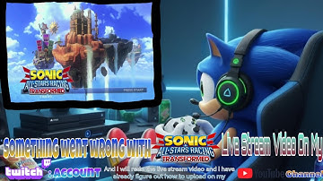 Something went wrong with twitch live stream video, redo it, fix it, upload it to my youtube channel