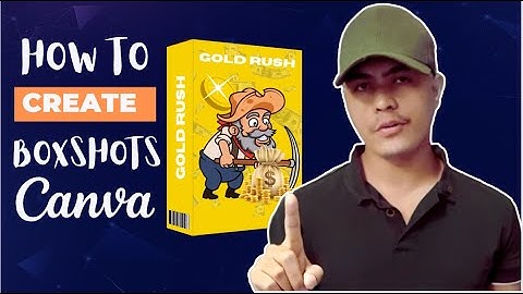 How to create 3D Box Product Cover Boxshot Mockup In Canva