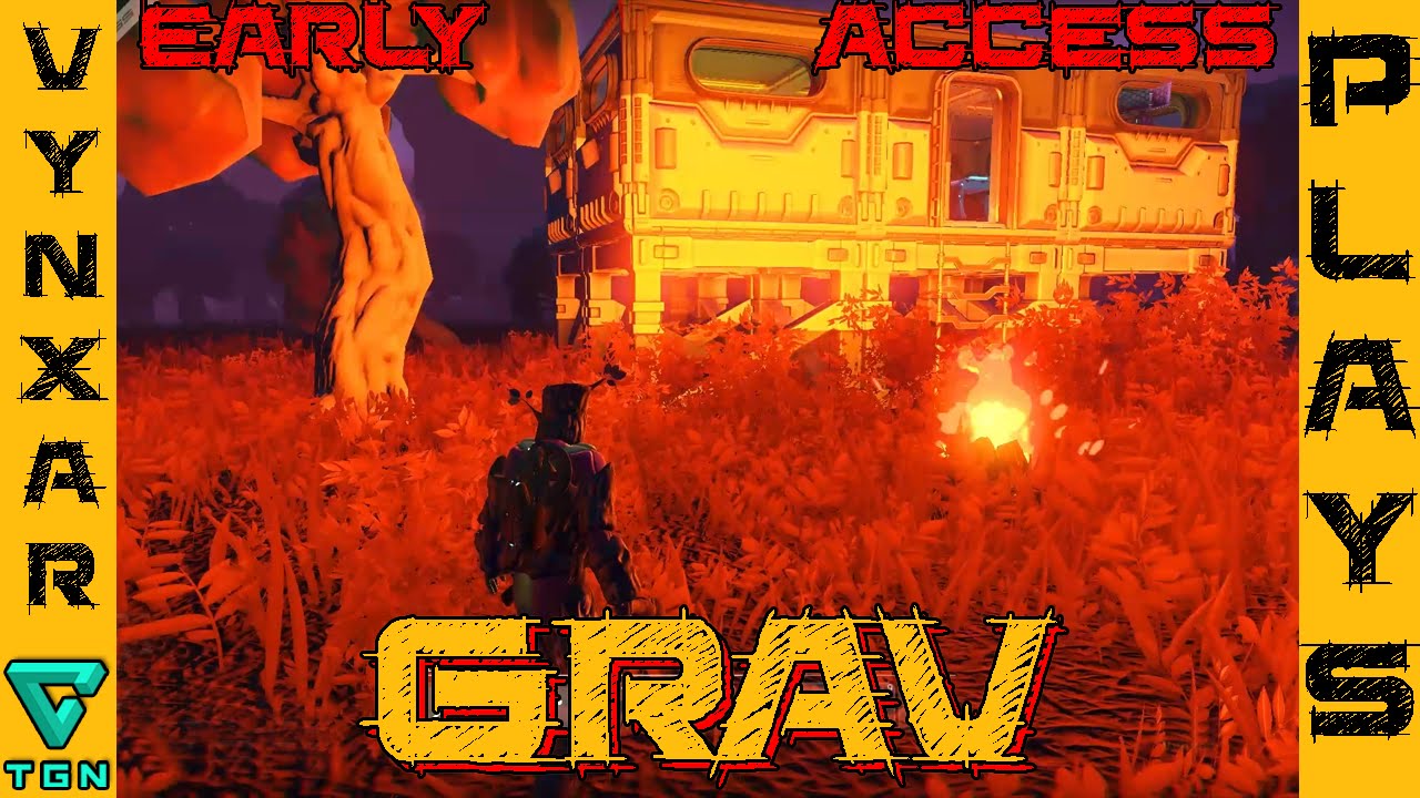 GRAV - Early Access - an action survival game in a beautiful oniric alien world