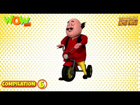 Motu Patlu - Non Stop 3 Episodes | 3D Animation For Kids - #6
