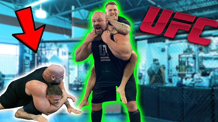 UFC FIGHTER CHOKES OUT WORLD'S STRONGEST MAN | DUS...