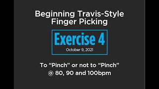 Exercise 4: To pinch or not tp pinch