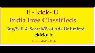E KICK U   Free Classifieds , Classifieds  ekicku in