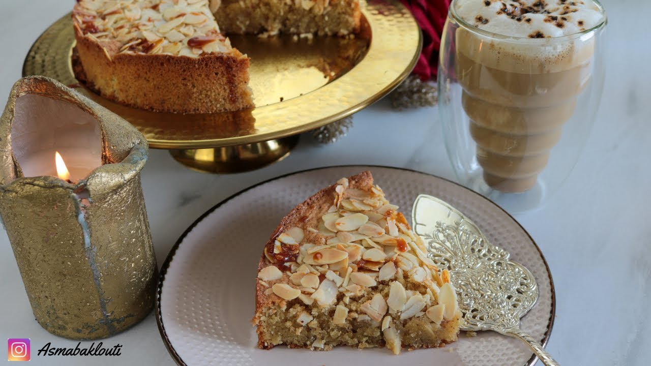 روسات فوندو اللوز قد ما نقلكم بنة و شوية رووووووووعة Recette gâteau fondant aux amandes