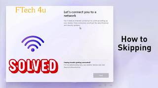 Lets Connect You To A Network - Windows 11 Stuck? Bypass Without Internet Microsoft Account 2025