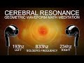 Cerebral Resonance - 833 Hz - Geometric Waveform Math Meditation