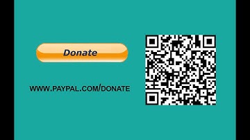 How to create a Paypal Donate button a donate link and a donate QR Code 2020