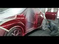 Car Painting: Toyota 3T3 tinted clearcoat (SATA)