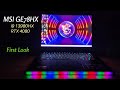 MSI RAIDER GE78HX i9 13980HX + RTX 4080 - First look review