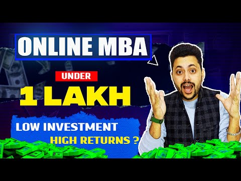 Online MBA Under 1 Lakh? | Is Online MBA worth it in 2026 | Who should pursue Online MBA ?
