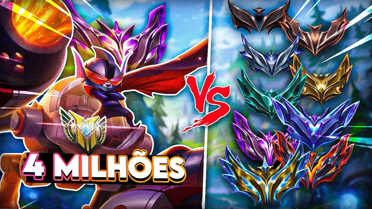 MONO RUMBLE MESTRE VS TODOS OS ELOS ATÉ PERDER!!