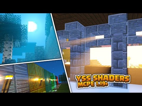 SHADERS INI DI MCPE?!! ADA GODRAY!! YSS Shader Special Edition Beta 5 McWin10!