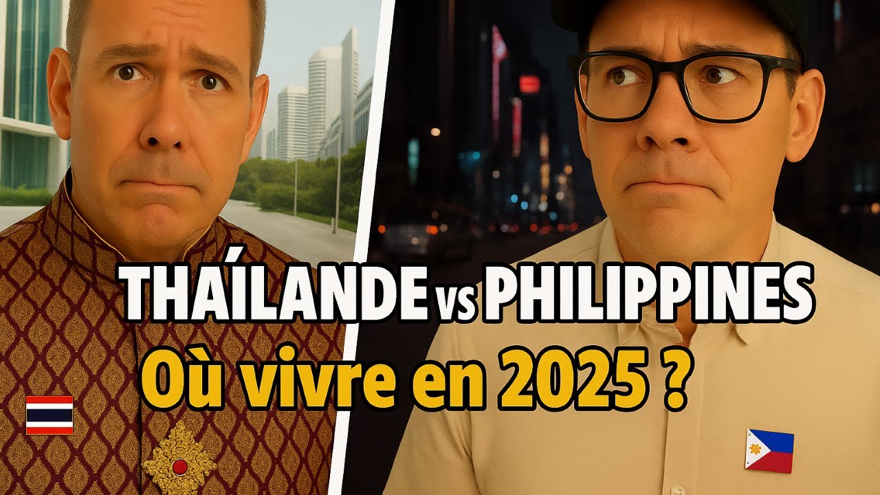🇹🇭 THAÏLANDE vs 🇵🇭 PHILIPPINES : Où Vivre ? Comparatif Brut (24 Critères Détaillés)