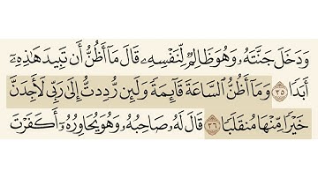 سورة الكهف مسموعة مكتوبة الشيخ هزاع البلوشي    Sourate Alkahaf
