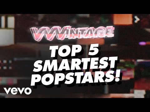 VVVintage - Top  Smartest Popstars! (ft. Miley Cyrus, Demi Lovato, Justin Timberlake, ...