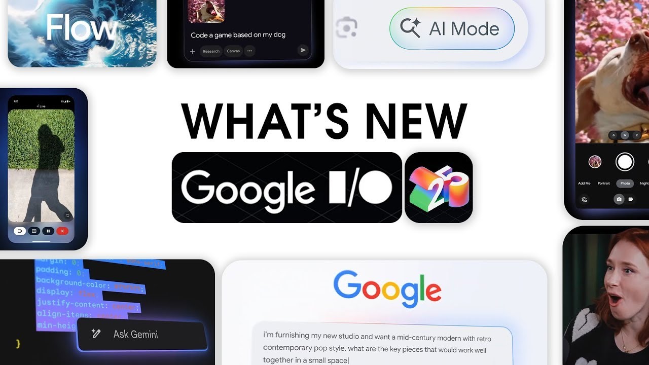 Google I/O 2025 Highlights in 5 Minutes | Latest Updates #GoogleIO2025 ...