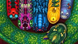 🔴WORMSZONE.IO___GIANT_SLITHER_SNAKE_TOP_01___Epic_Worms_Zone_Best_Gameplay screenshot 2