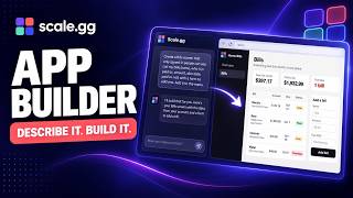 Scale.gg App Builder: Build a Working App from a Description