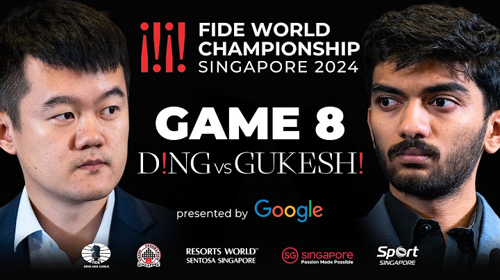 Game 8 Stream | FIDE World Championship Match 2024 | Ding Liren vs Gukesh D