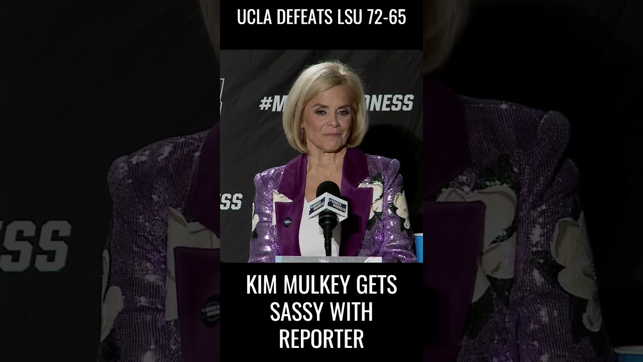 LSU's Kim Mulkey Gets Sassy With Reporter 
