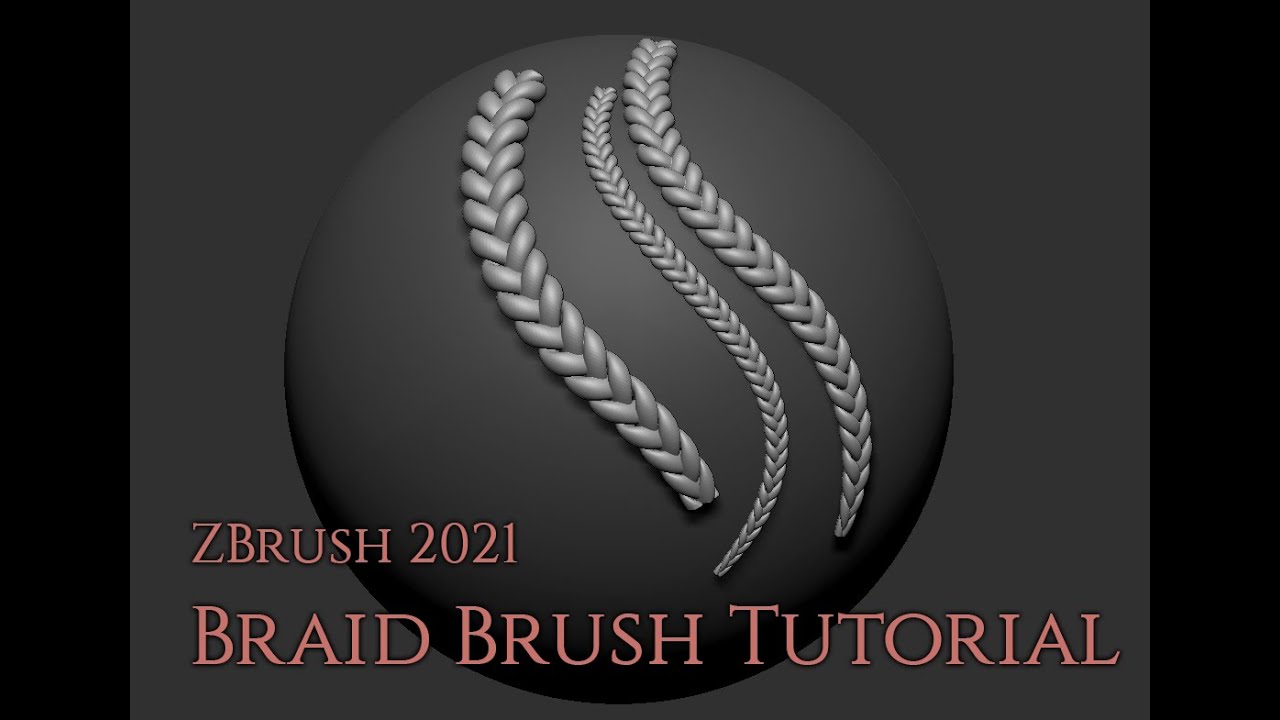 braid brush zbrush