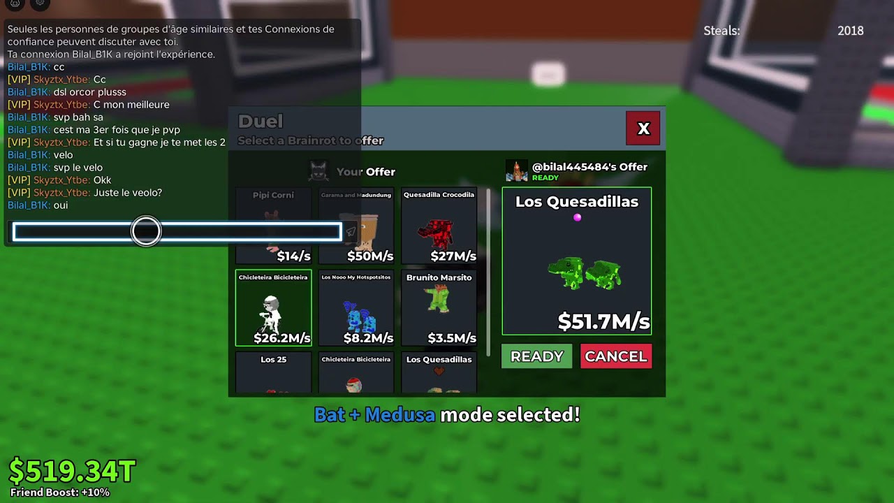 Trade (je first) et pvp