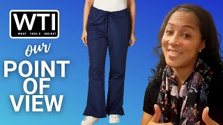 Our Point Of View On Cherokee Womens Flare Scrub Pants From Amazon