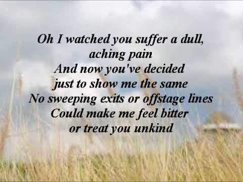 The Sundays - Wild Horses (Lyrics)