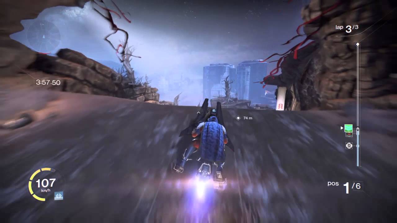 Destiny: Sparrow Racing gameplay p1