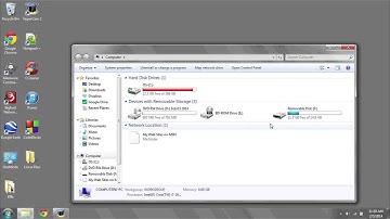 How to Copy & Paste or Drag a Video to a Flash Drive : Data Organization & Computer Skills
