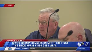 Sevier County commission meets for first time since Hurst video goes viral