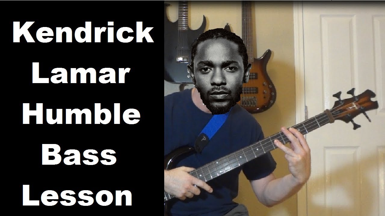 Kendrick Lamar Humble Guitar or Bass Lesson & Tab