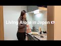 Daily Life Living in Japan| Grocery Shopping after Work| Cooking Easy Japanese Food