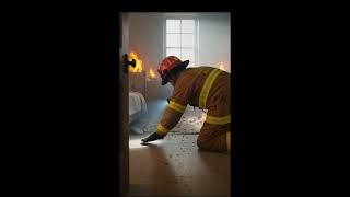 Kitten Rescue in a Burning House | Firefighter POV