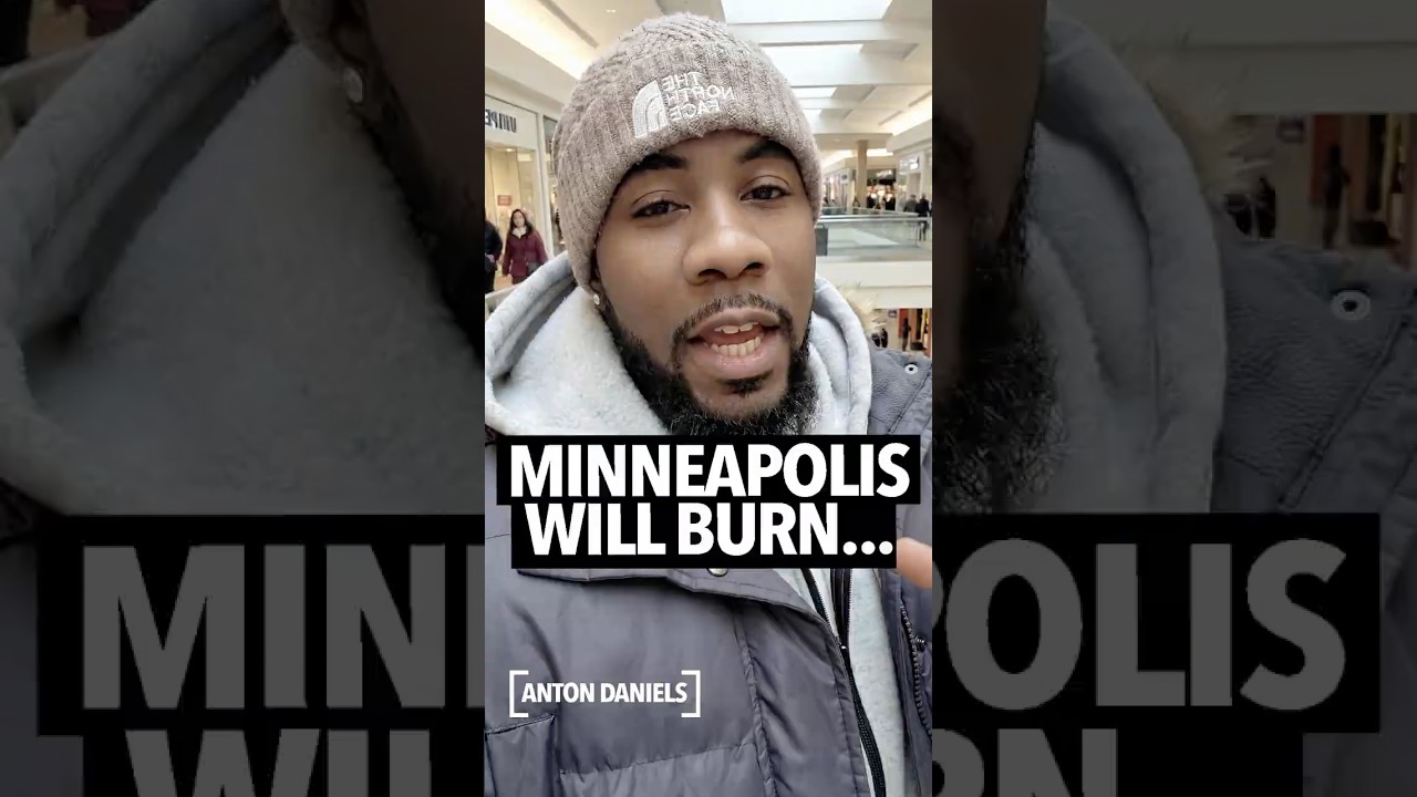 Афроамериканец заявил, что Миннеаполис сгорит после очередного случая стрельбы иммиграционной и т...