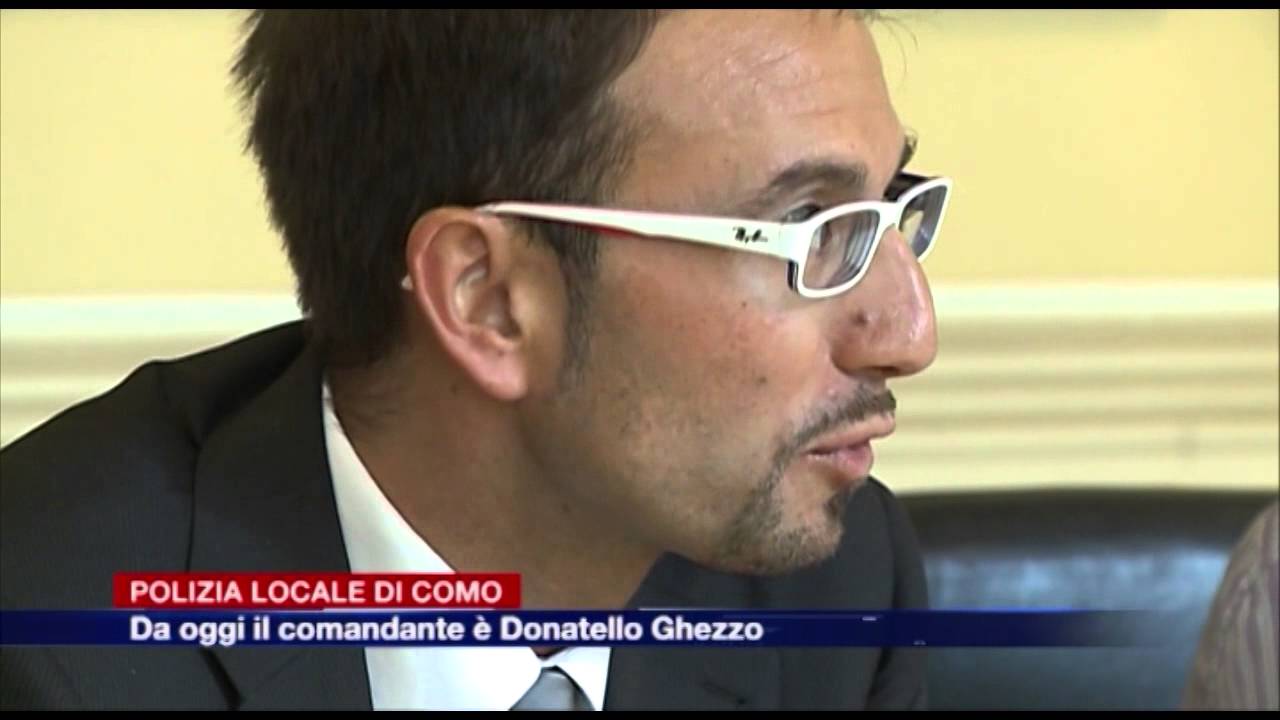 Etg donatello ghezzo è il nuovo comandante della polizia locale di ... Polizia como