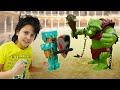 Видео Майнкрафт – Стив Minecraft Lego на Арене с Мобами Майнкрафт! – Онлайн Битвы игры для мальчиков