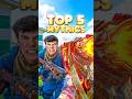 TOP 5 BEST MYTHIC GUN SKINS in COD Mobile...