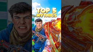TOP 5 BEST MYTHIC GUN SKINS in COD Mobile...