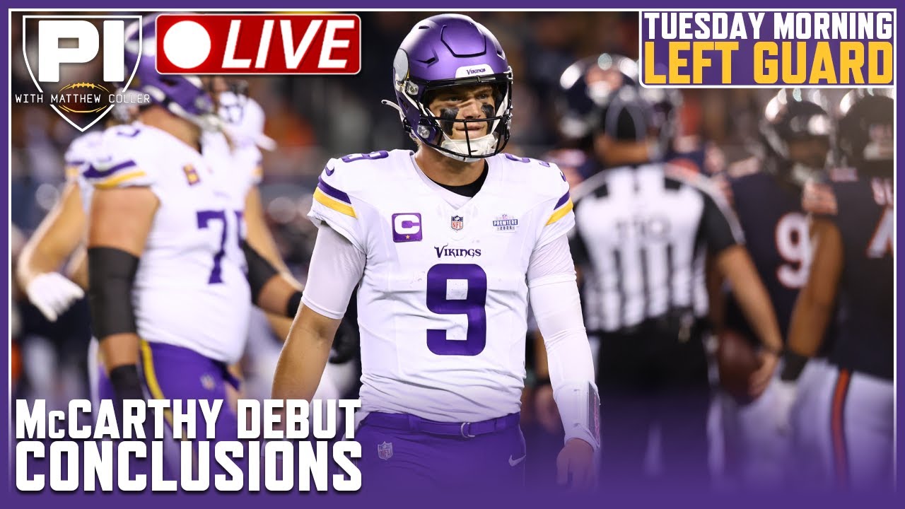 What did JJ McCarthy show the Vikings in his debut?