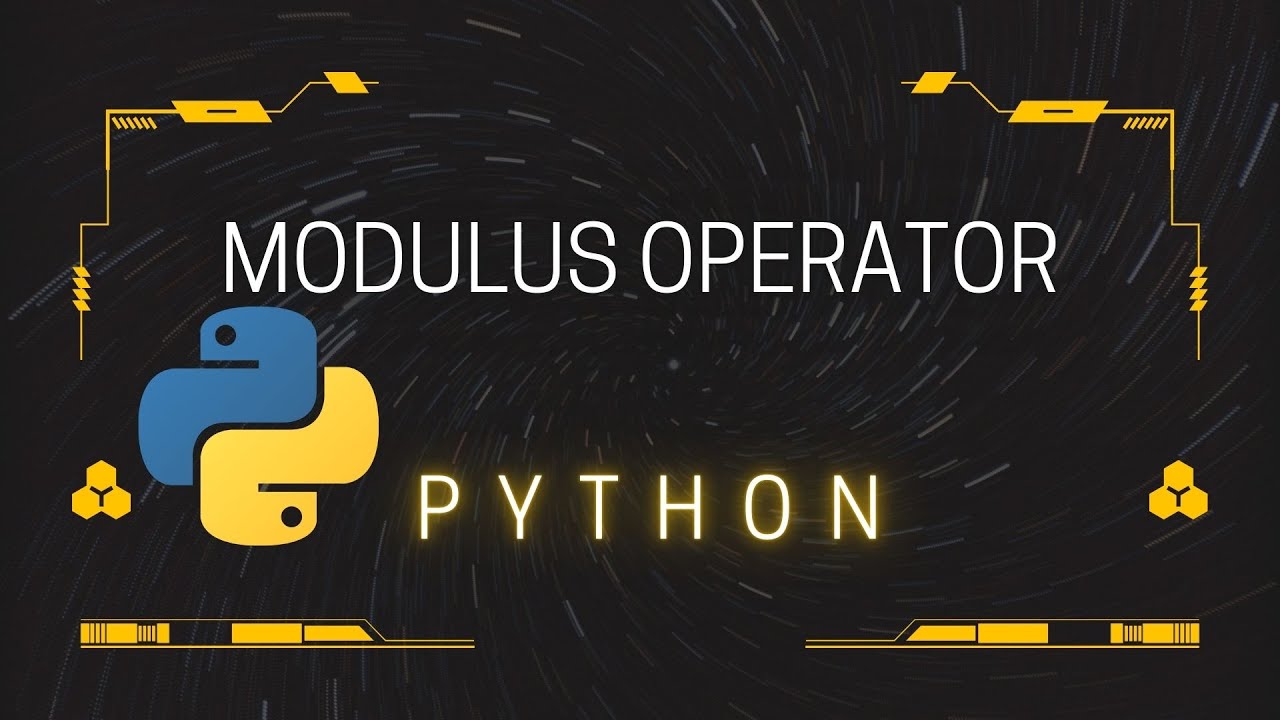 Modulus Operator in Python - YouTube