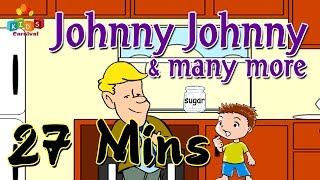 Johnny Johnny & More || Top 20 Most Popular Nursery Rhymes Collection