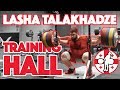 Lasha Talakhadze Part 1/3 (120kg Muscle Snatch + 155kg Push Press + SP + BS) 2017 WWC [4k60]