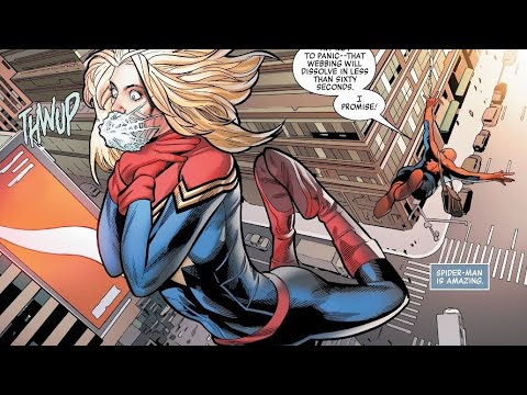 Introducir 79+ imagen spiderman vs captain marvel