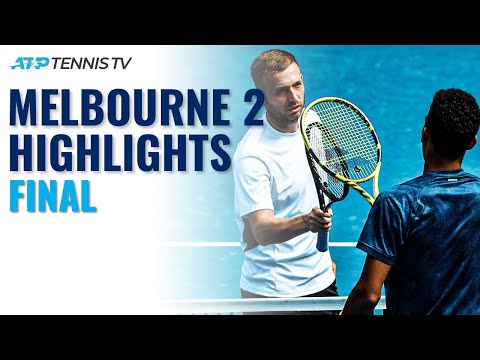 Dan Evans vs Felix Auger-Aliassime | Melbourne 2 2021 Final Highlights